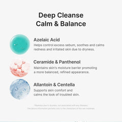 Medicube Azelaic Acid Niacinamide Deep Clean Foam Cleanser 120gm