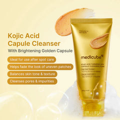 Medicube Kojic Acid Turmeric Toning Cleanser