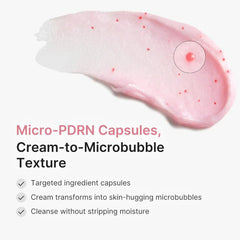 Medicube PDRN Pink Glutathione Capsule Cleansing Foam
