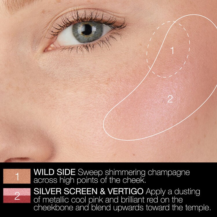 NARS All That Glitters Light Reflecting Blush Palette