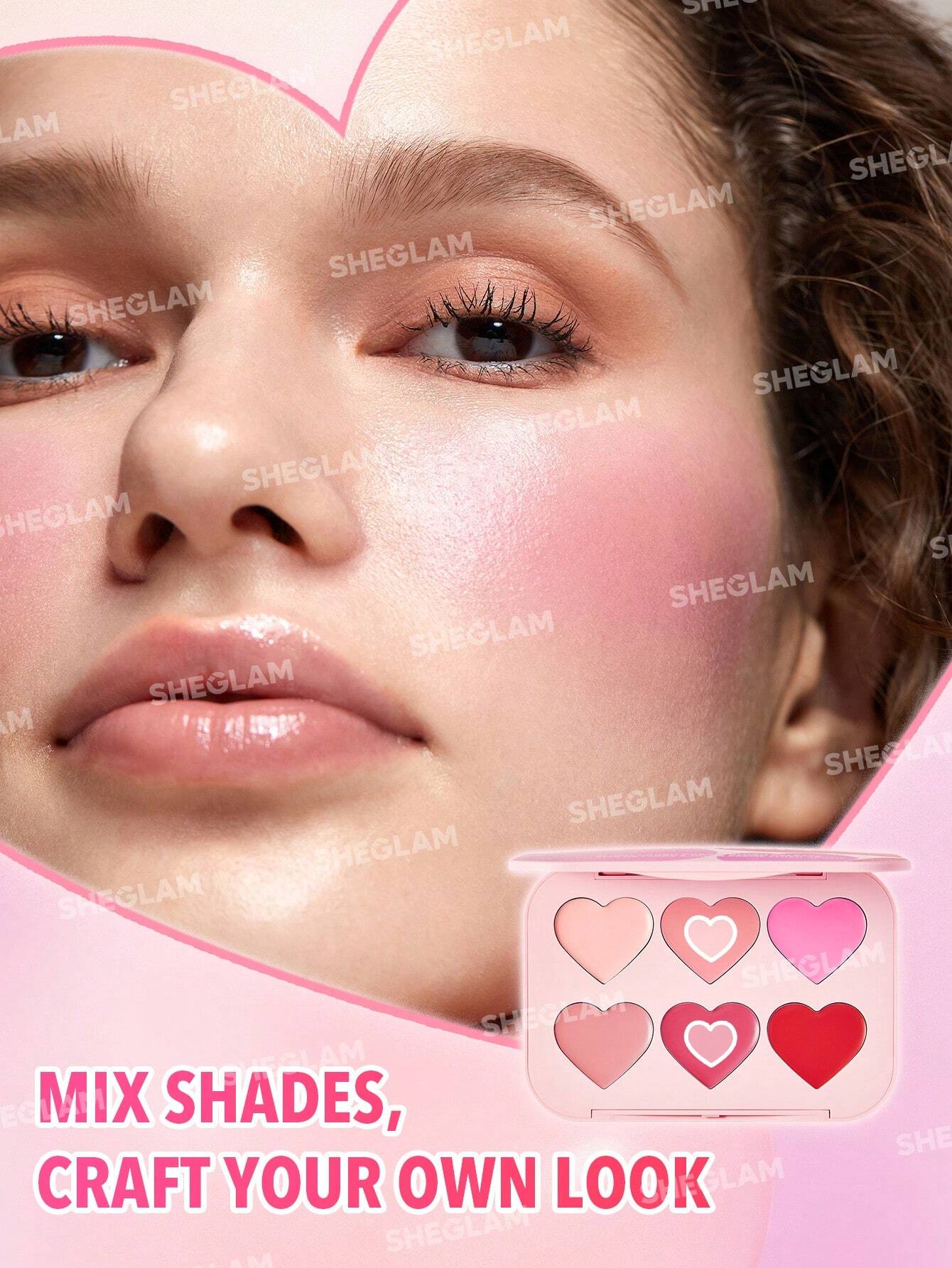 Sheglam Flush Crush Cream Blush Eye Palette
