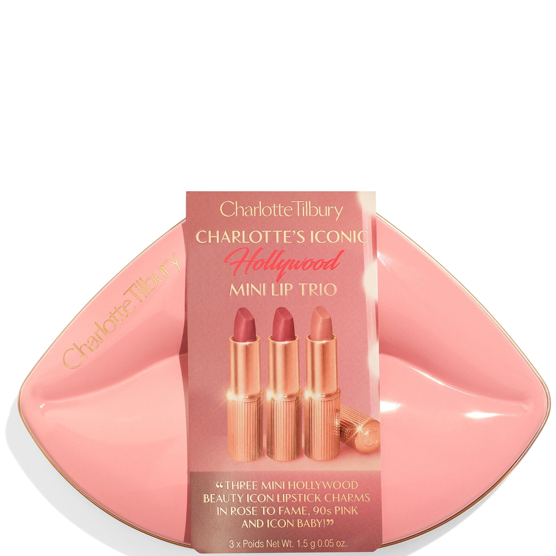 Charlotte Tilbury Mini Iconic Hollywood Lipstick Trio