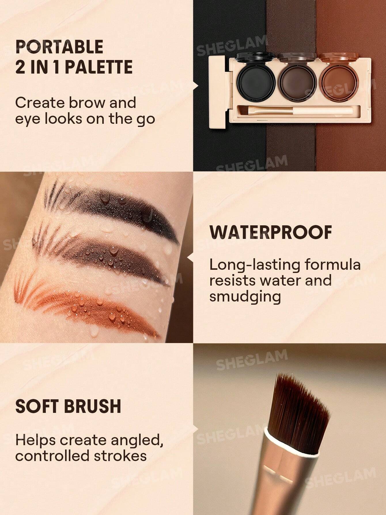 Sheglam streamline brow & eyeliner gel