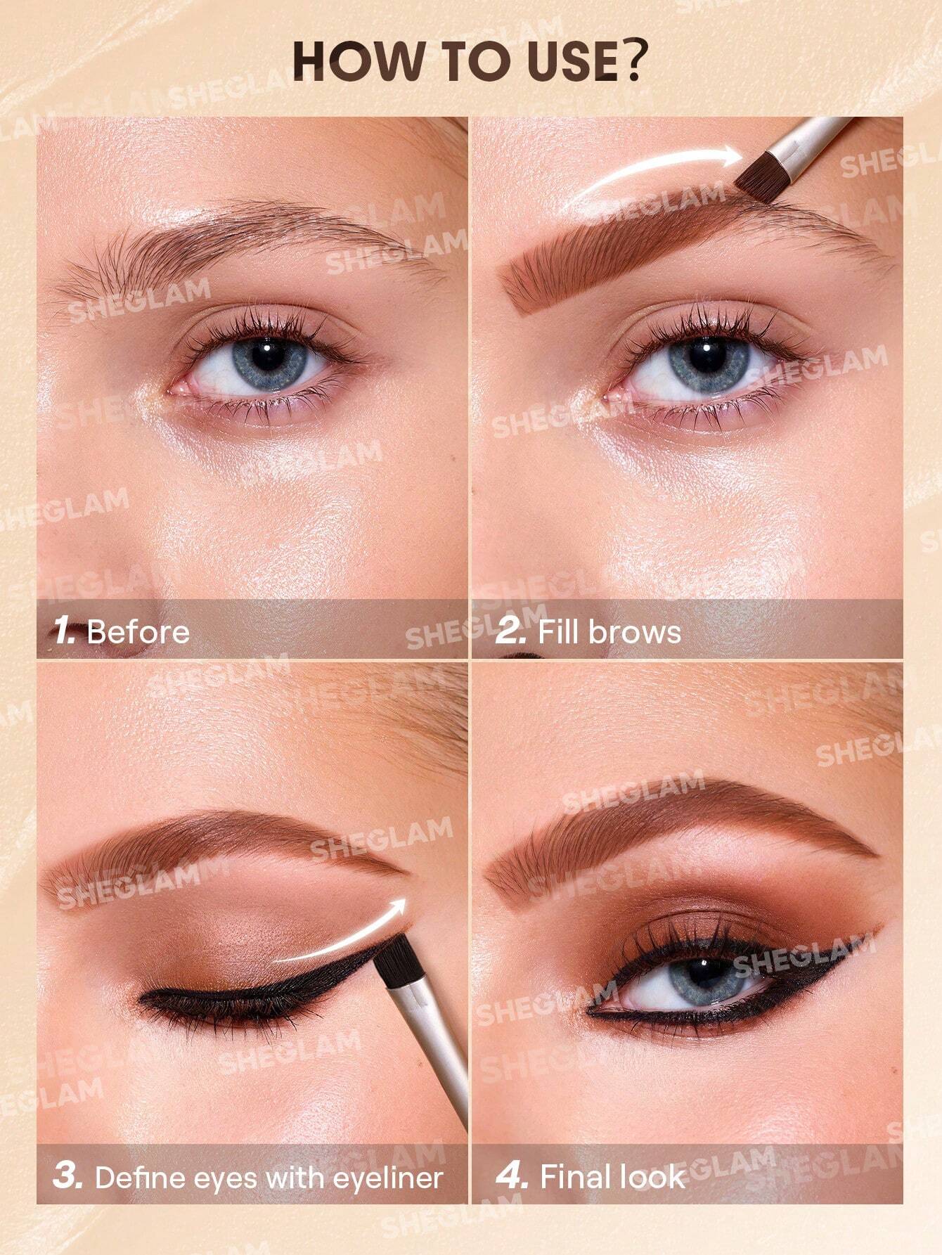 Sheglam streamline brow & eyeliner gel