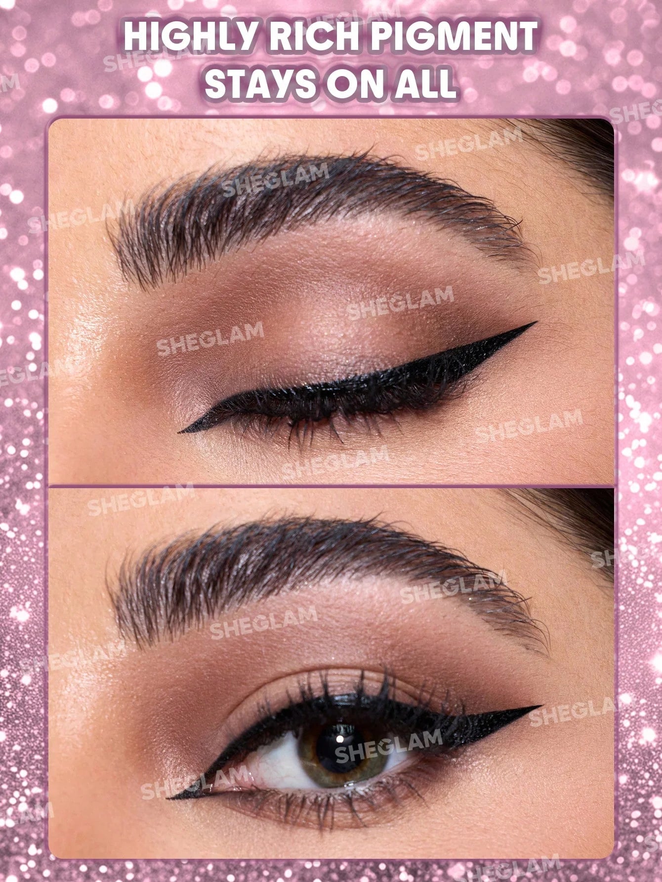 Sheglam Rosé Line & Define Waterproof Liquid Eyeliner – Black