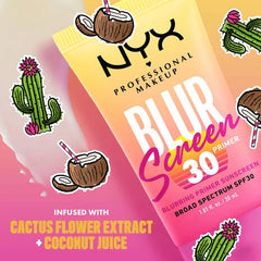 NYX Blur Screen SPF30 Face Makeup Primer