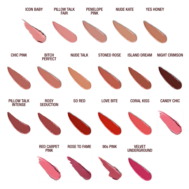 Charlotte Tilbury Matte Revolution Lipstick — Pillow Talk Collection
