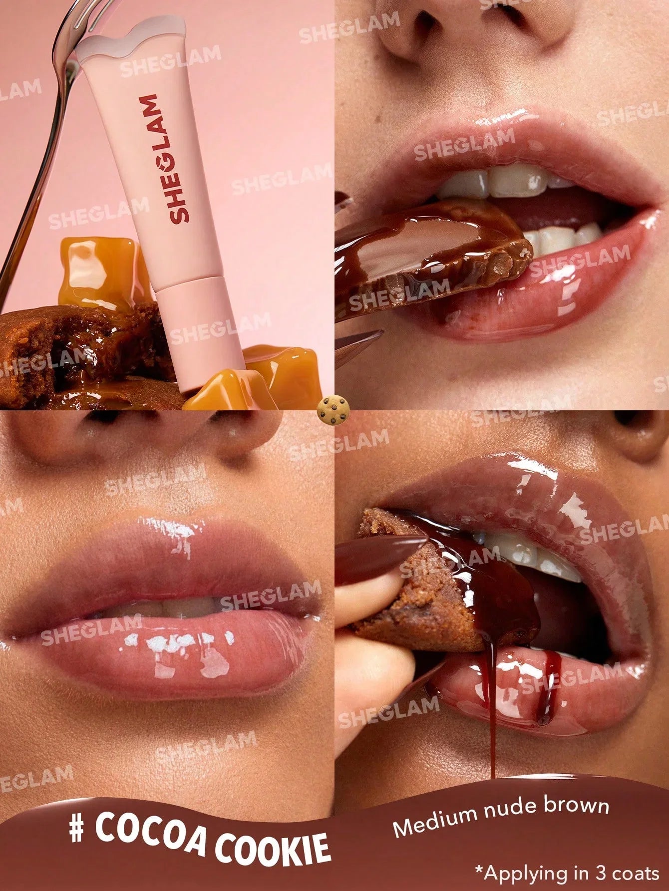 Sheglam Crystal Glaze Moisturising Lip Care Balm 10ml
