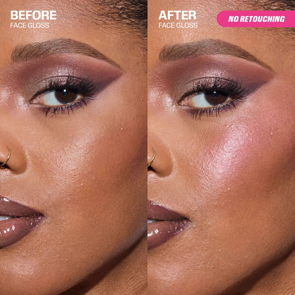 Huda Beauty Icy Nude PH Face Gloss