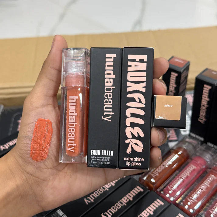 Huda Beauty Faux Filler Extra Shine Lip Gloss