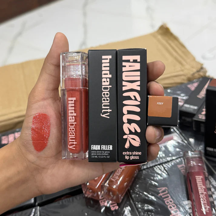 Huda Beauty Faux Filler Extra Shine Lip Gloss
