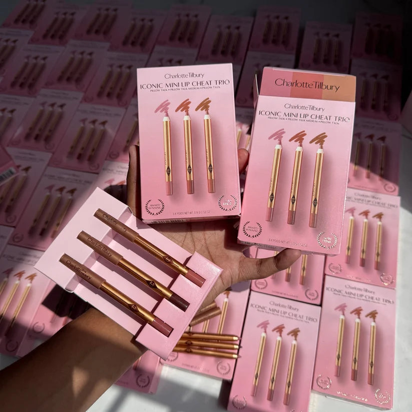 CHARLOTTE TILBURY Iconic Mini Lip Cheat Trio Pencils