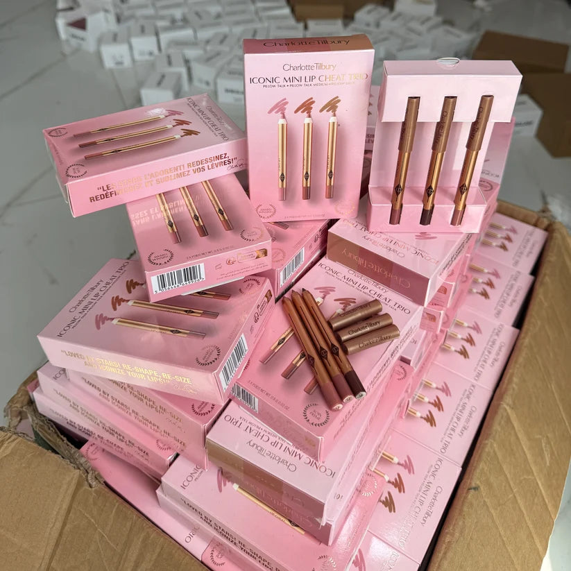 CHARLOTTE TILBURY Iconic Mini Lip Cheat Trio Pencils