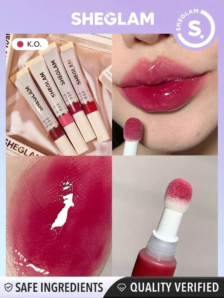 SHEGLAM - POUT PILLOW CUSHION LIP GLOSS