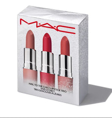 MAC Hail To The Chic Lipstick Trio Set