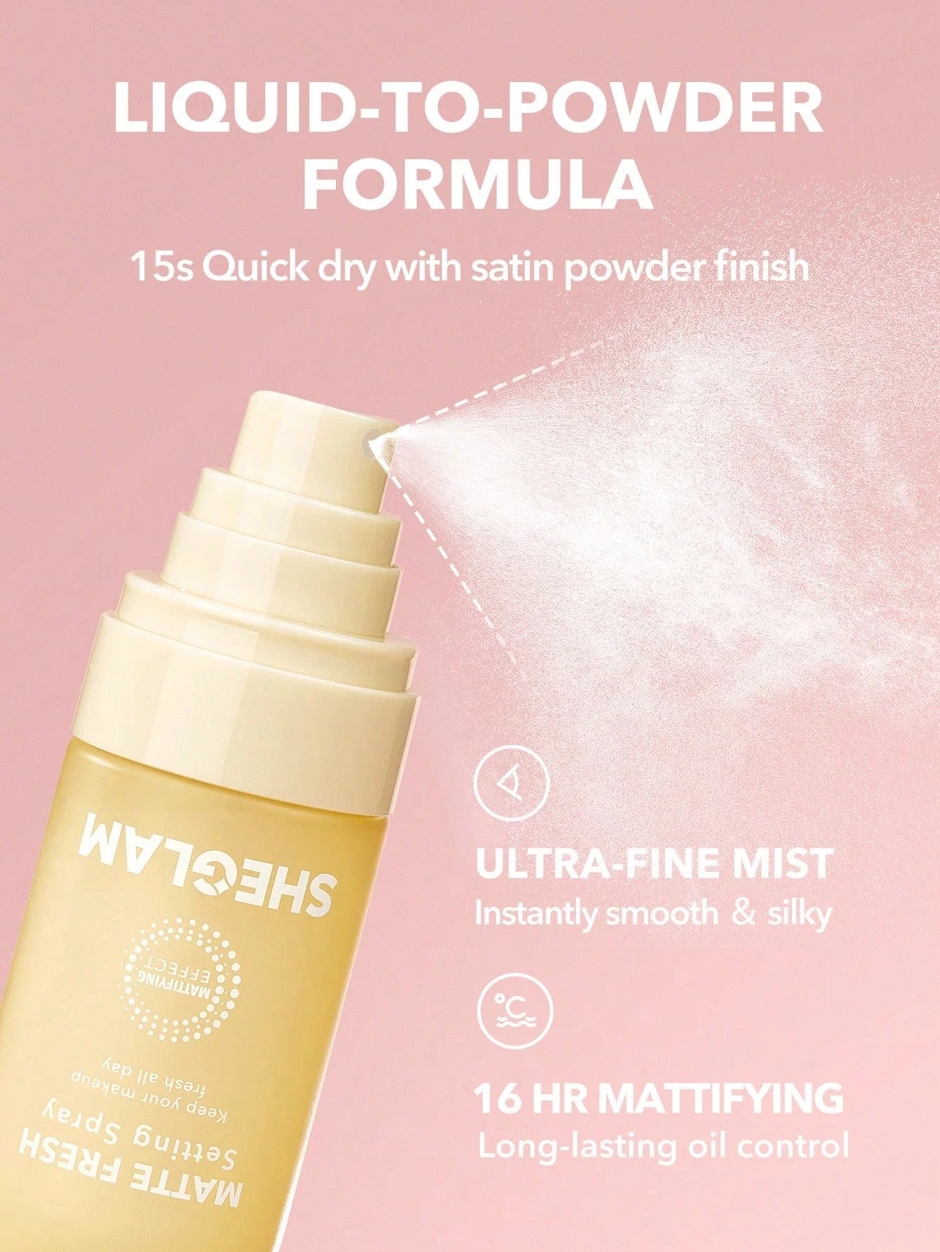 Sheglam Matte Fresh Makeup Setting Spray 55ml