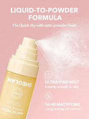 Sheglam Matte Fresh Makeup Setting Spray 55ml