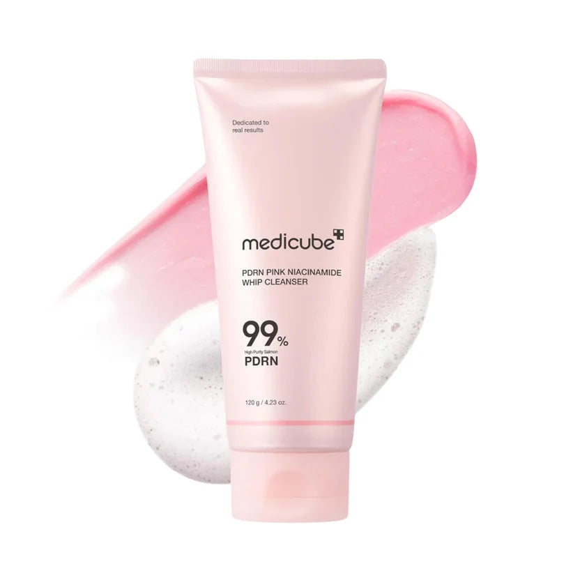 Medicube 99% PDRN Pink Niacinamide Whip Foam Cleanser