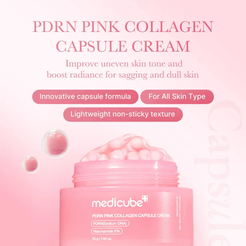 Medicube PDRN Pink Collagen Capsule Cream 55gm