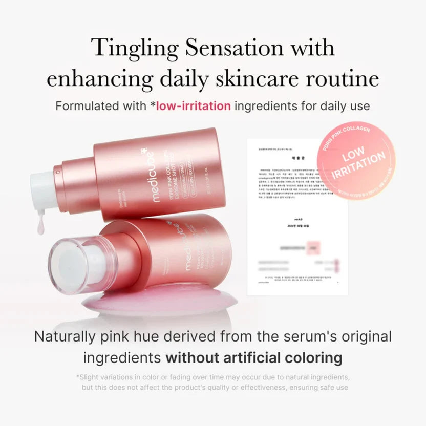 Medicube PDRN Pink Collagen Exosome Shot 7500 Serum 30ml