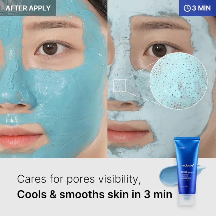 Medicube Zero Pore Blackhead Mud Mask 100gm