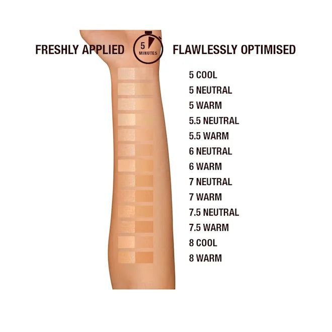 Charlotte Tilbury Airbrush Flawless Foundation — 6 Warm