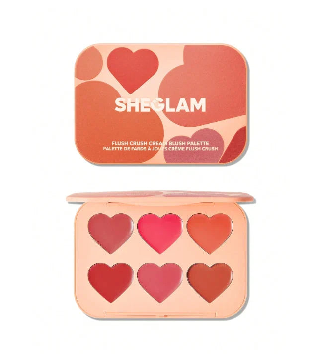 Sheglam Flush Crush Cream Blush Eye Palette