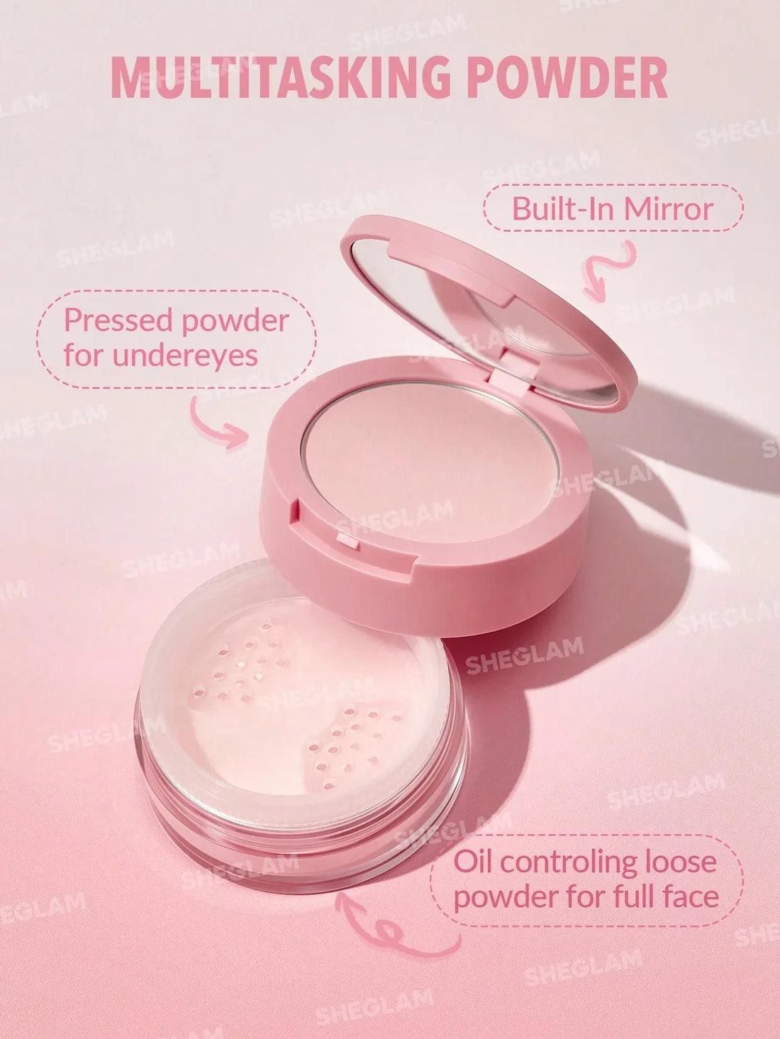 SHEGLAM Face Setting Powder Duo