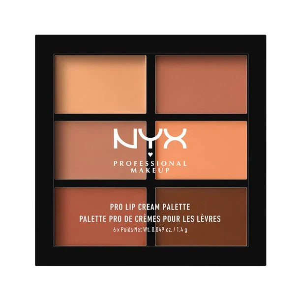 NYX Pro Lip Cream Palette The Nude