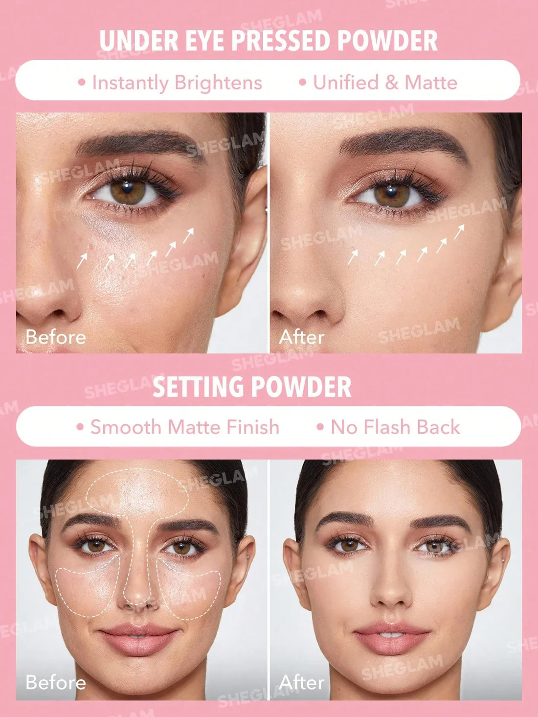 SHEGLAM Face Setting Powder Duo