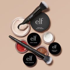e.l.f. Cosmetics Ultimate Putty Collection Set – Primers, Blush, Bronzer, and Applicator Brushes