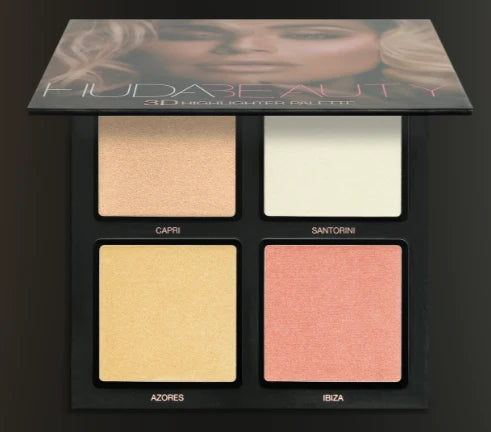 Huda Beauty Highlighter palette