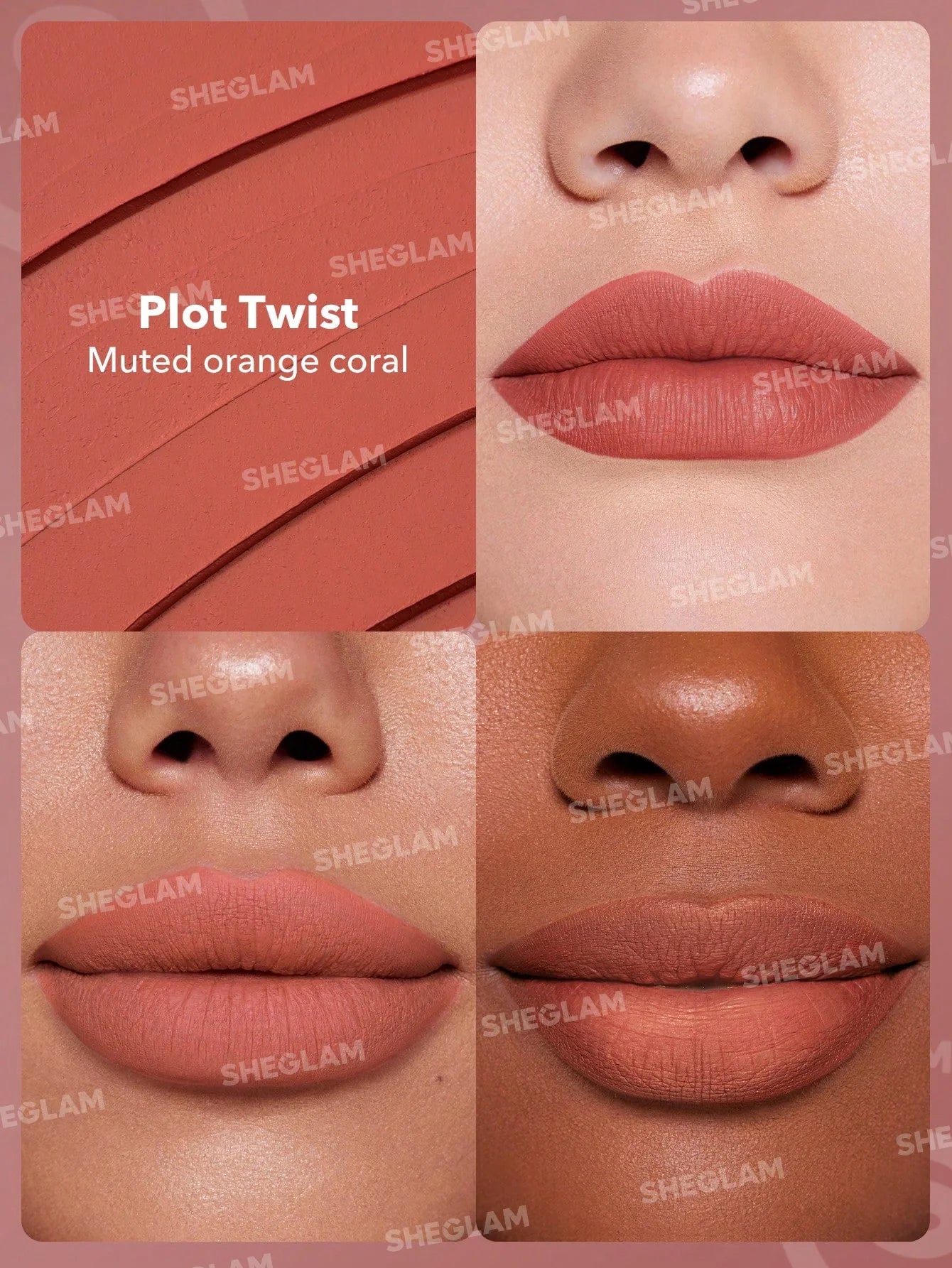 Sheglam Dynamatte Boom Long lasting Matte Lipstick