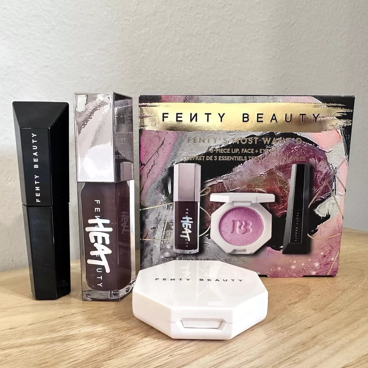 Fenty Beauty Most Want’d 3 Piece Lip Face + Eye kit