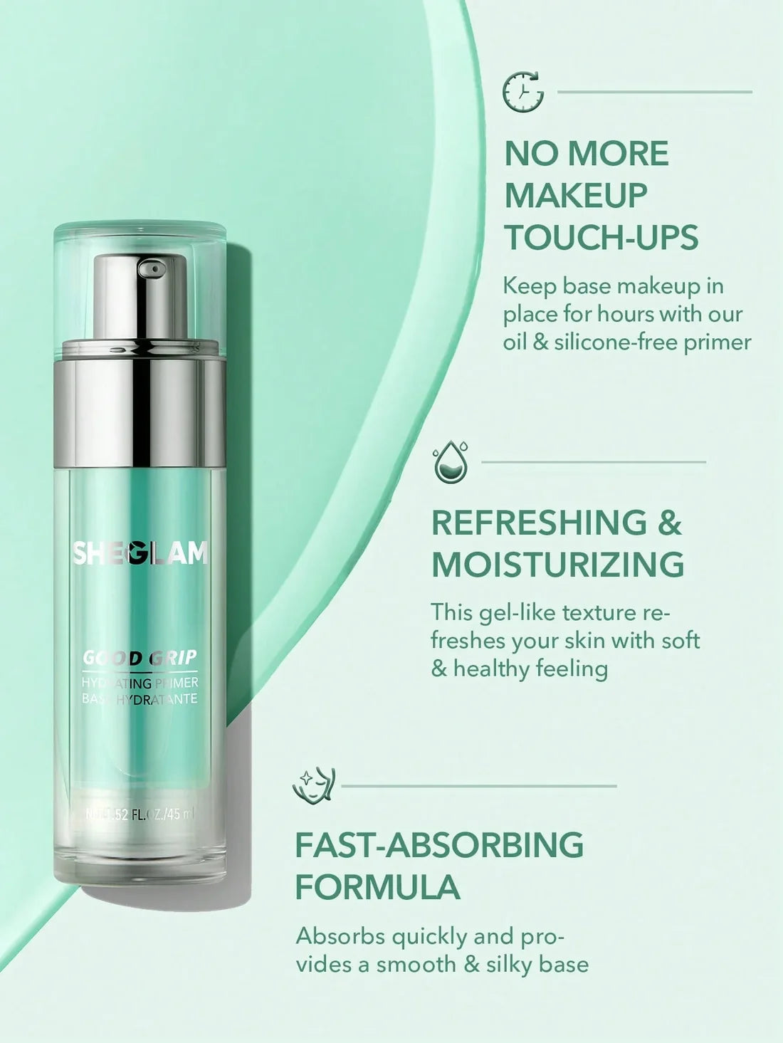 SHEGLAM Good Grip Hydrating Primer 45ml