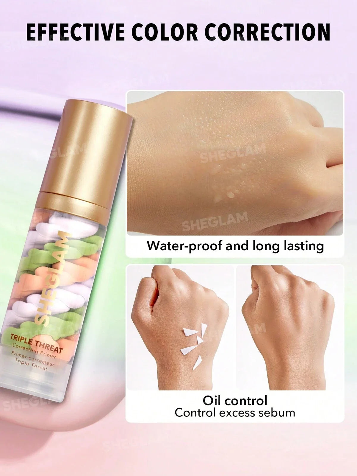 Sheglam Triple Threat Correcting Primer 30ml