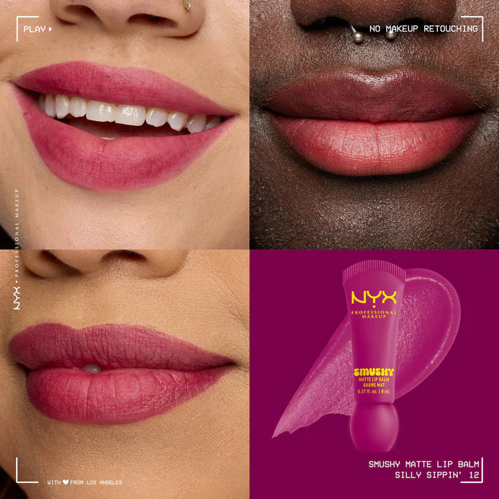 NYX Professional Makeup SMUSHY MATTE LIP BALM