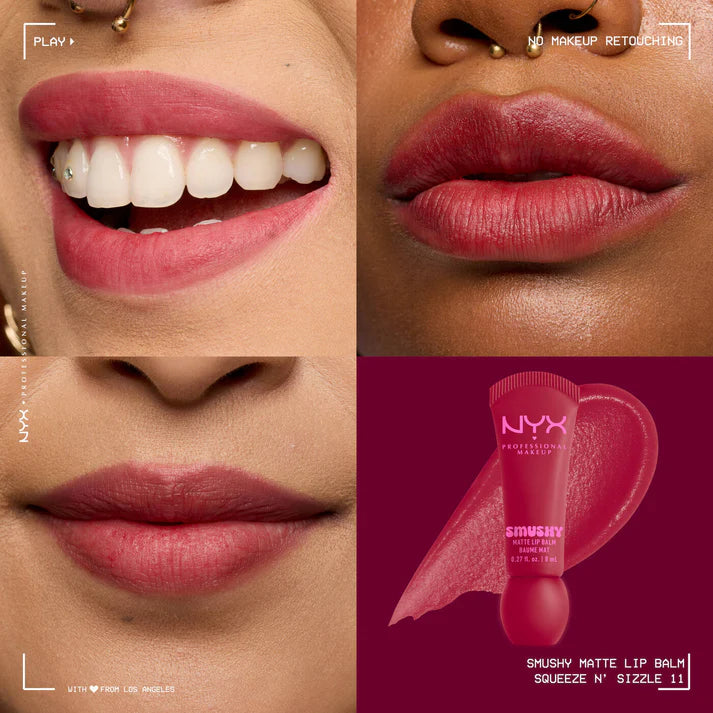 NYX Professional Makeup SMUSHY MATTE LIP BALM