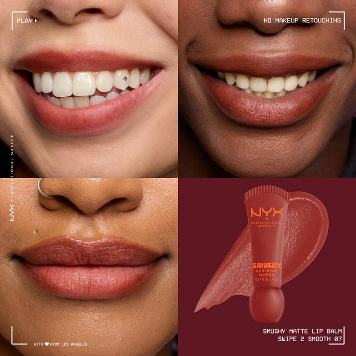 NYX Professional Makeup SMUSHY MATTE LIP BALM
