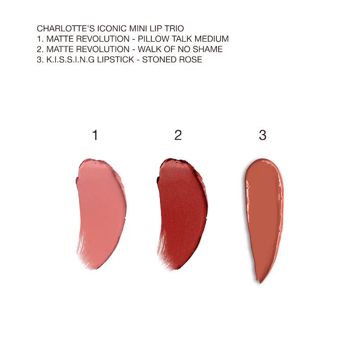 Charlotte Tilbury Charlotte's Iconic Mini Lip Trio