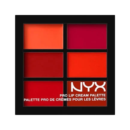 NYX Pro Lip Cream Palette The Red
